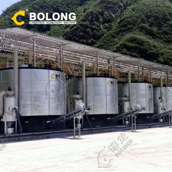 high-quality organic fertilizer composting system